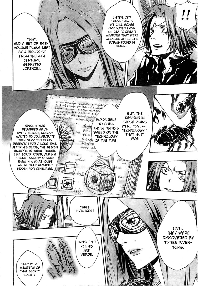 Kateikyoushi Hitman Reborn! Chapter 160 page 8 - Chapter 160: The Mystery of the Boxes