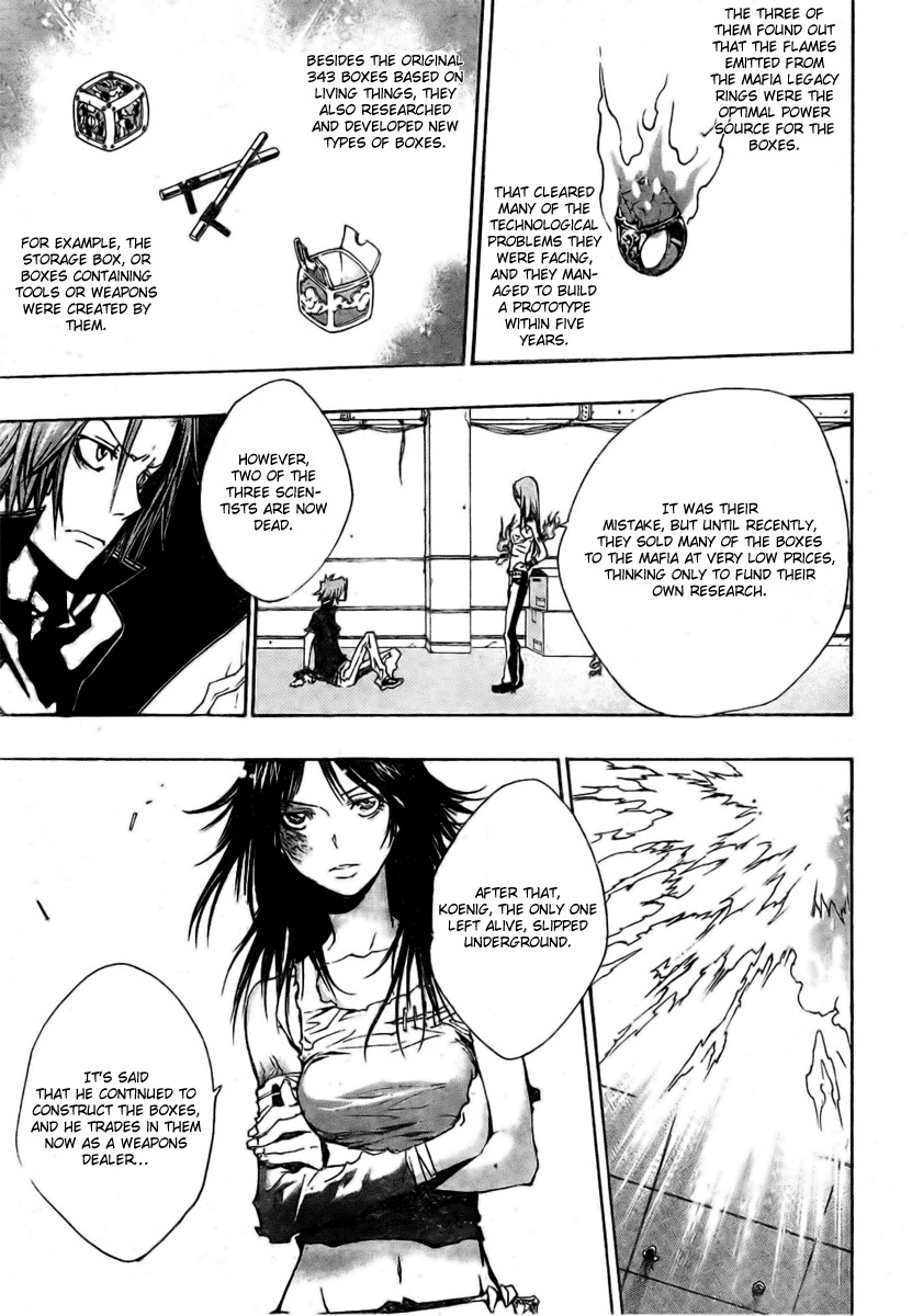 Kateikyoushi Hitman Reborn! Chapter 160 page 9 - Chapter 160: The Mystery of the Boxes
