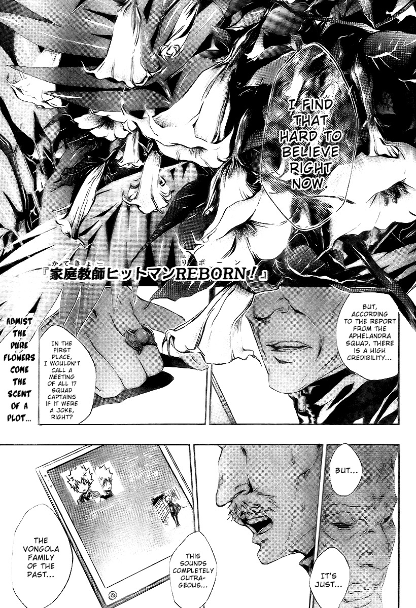 Kateikyoushi Hitman Reborn! Chapter 161 page 1 - Chapter 161: 7^3 (Tre-Ni-Sette)