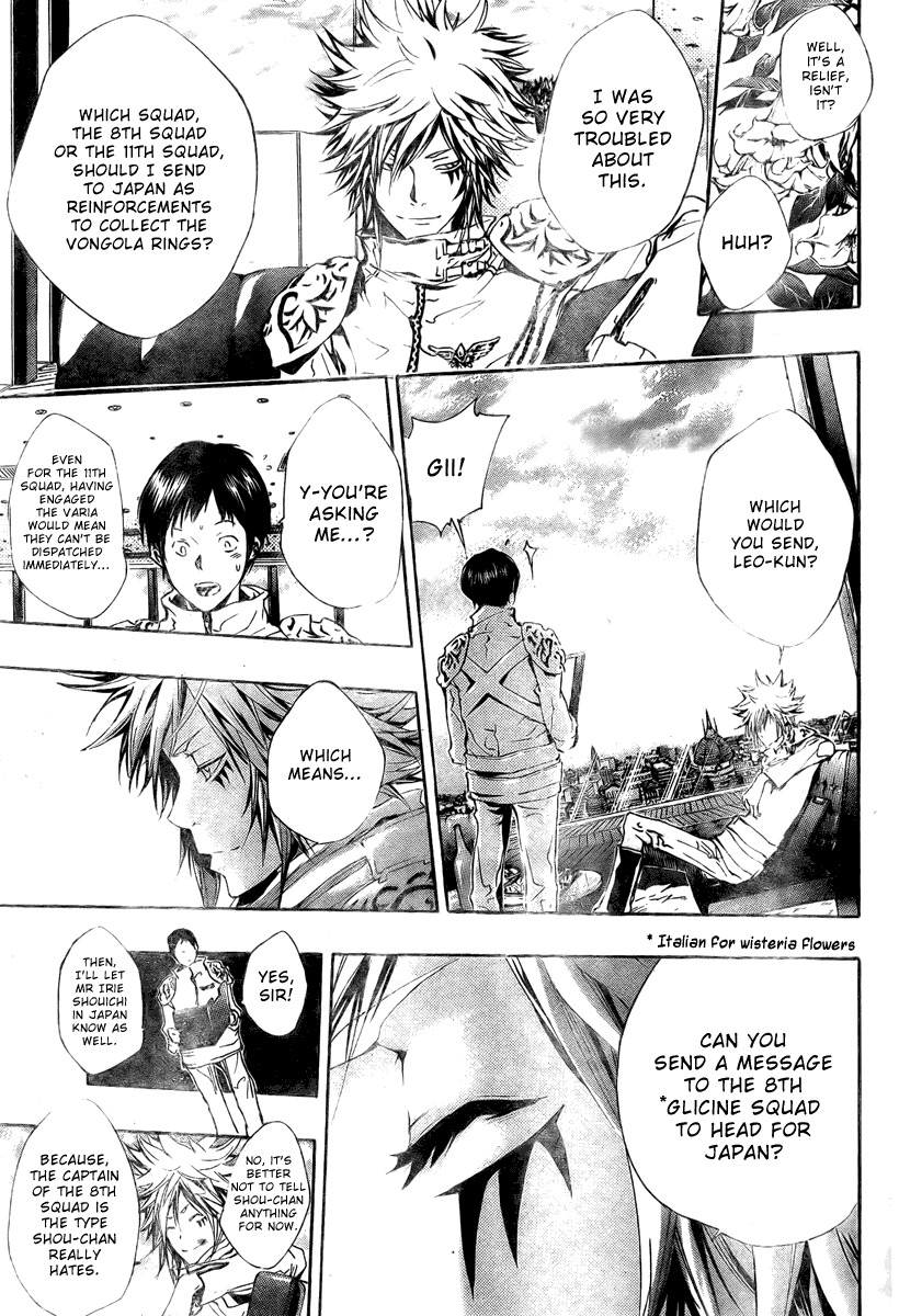 Kateikyoushi Hitman Reborn! Chapter 161 page 12 - Chapter 161: 7^3 (Tre-Ni-Sette)