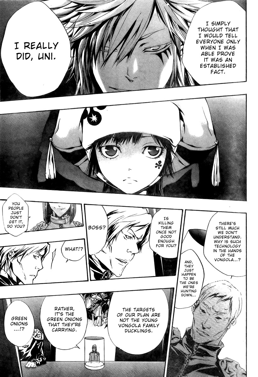 Kateikyoushi Hitman Reborn! Chapter 161 page 4 - Chapter 161: 7^3 (Tre-Ni-Sette)