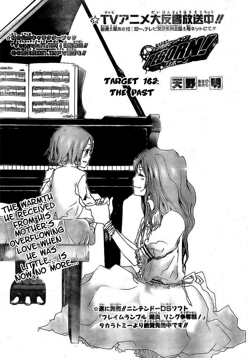 Kateikyoushi Hitman Reborn! Chapter 162 page 7 - Chapter 162: The Past