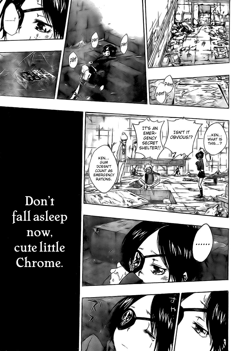 Kateikyoushi Hitman Reborn! Chapter 163 page 12 - Chapter 163: Chrome Dokuro vs. Glo Xinia