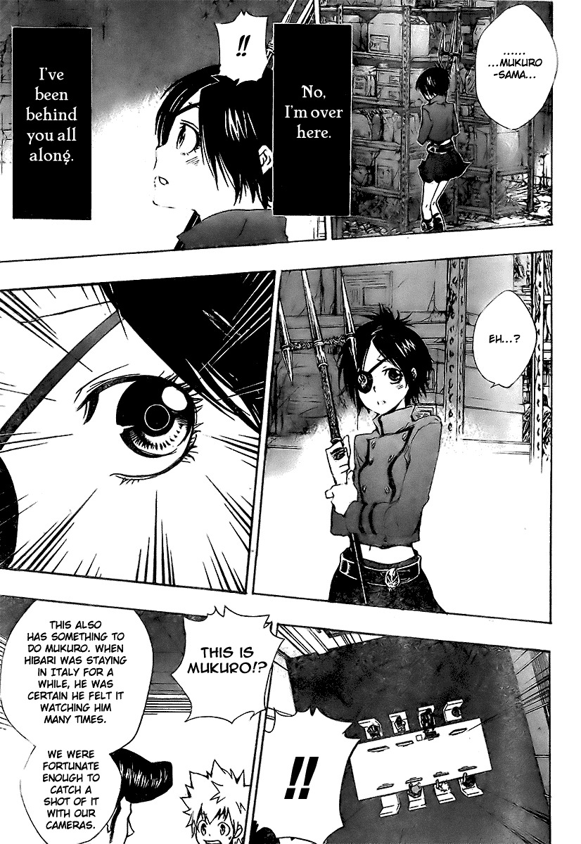 Kateikyoushi Hitman Reborn! Chapter 163 page 14 - Chapter 163: Chrome Dokuro vs. Glo Xinia