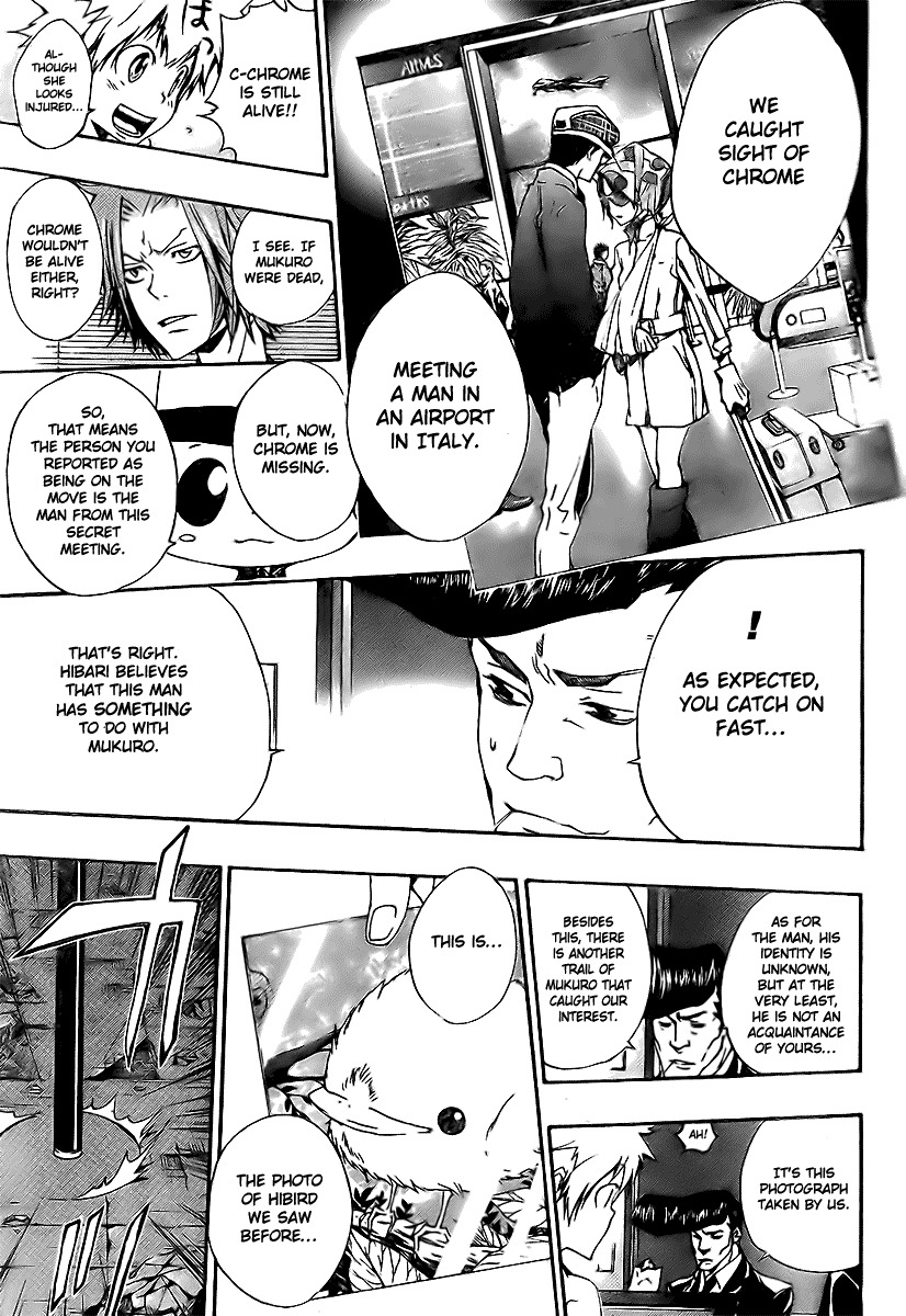 Kateikyoushi Hitman Reborn! Chapter 163 page 7 - Chapter 163: Chrome Dokuro vs. Glo Xinia