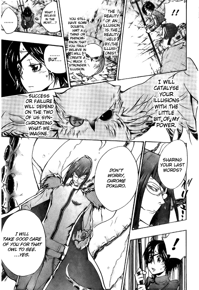 Kateikyoushi Hitman Reborn! Chapter 164 page 15 - Chapter 164: Mukuro and Chrome