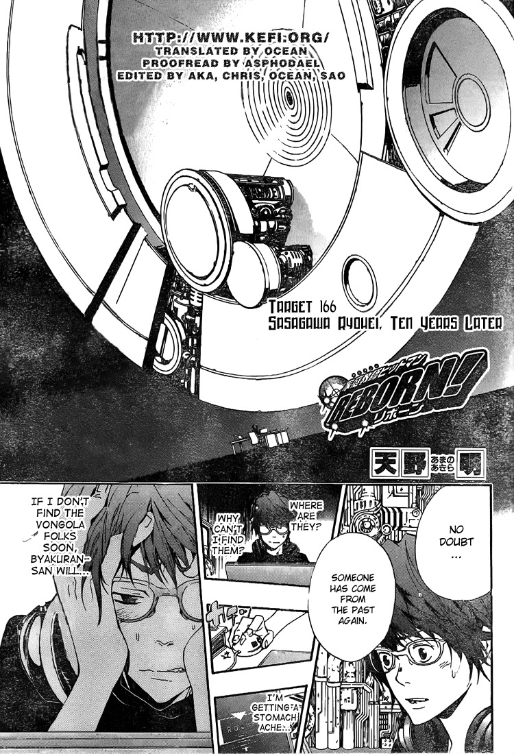 Kateikyoushi Hitman Reborn! Chapter 166 page 1 - Chapter 166: Sasagawa Ryohei, Ten Years Later