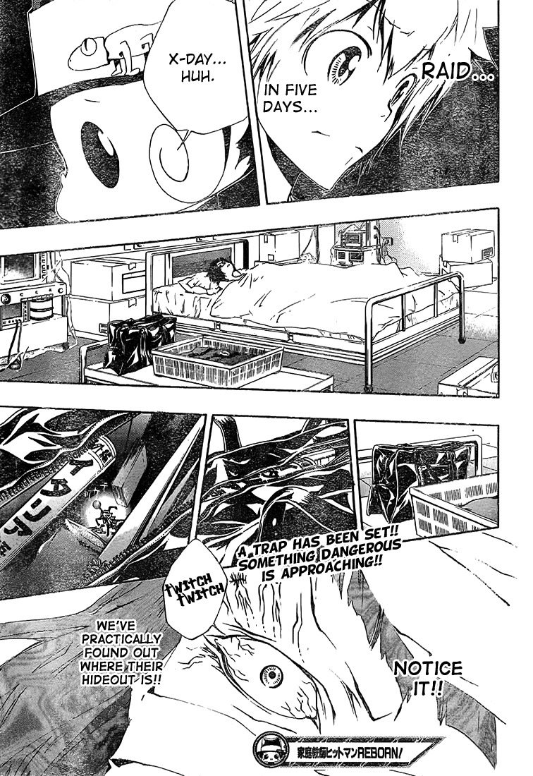 Kateikyoushi Hitman Reborn! Chapter 166 page 17 - Chapter 166: Sasagawa Ryohei, Ten Years Later