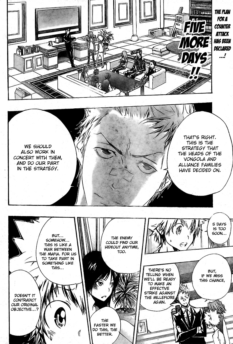 Kateikyoushi Hitman Reborn! Chapter 167 page 2 - Chapter 167: The Entrusted Decision