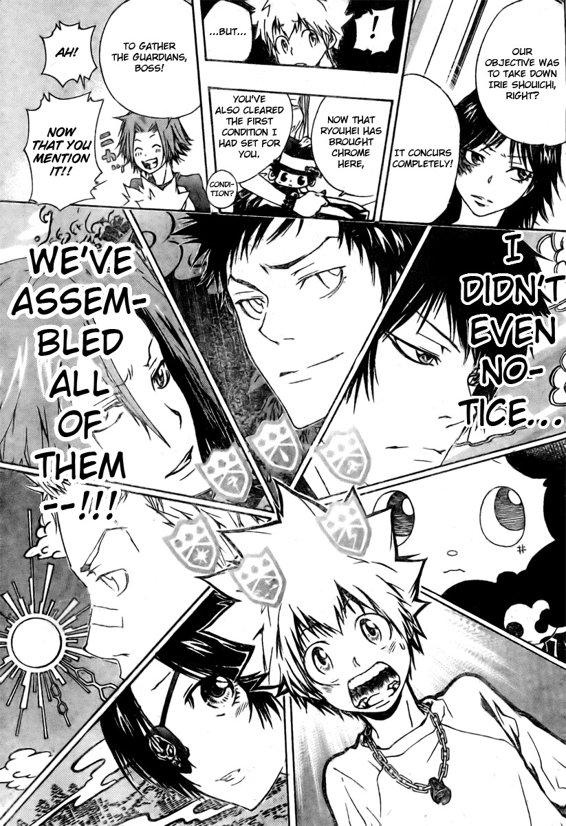 Kateikyoushi Hitman Reborn! Chapter 167 page 3 - Chapter 167: The Entrusted Decision