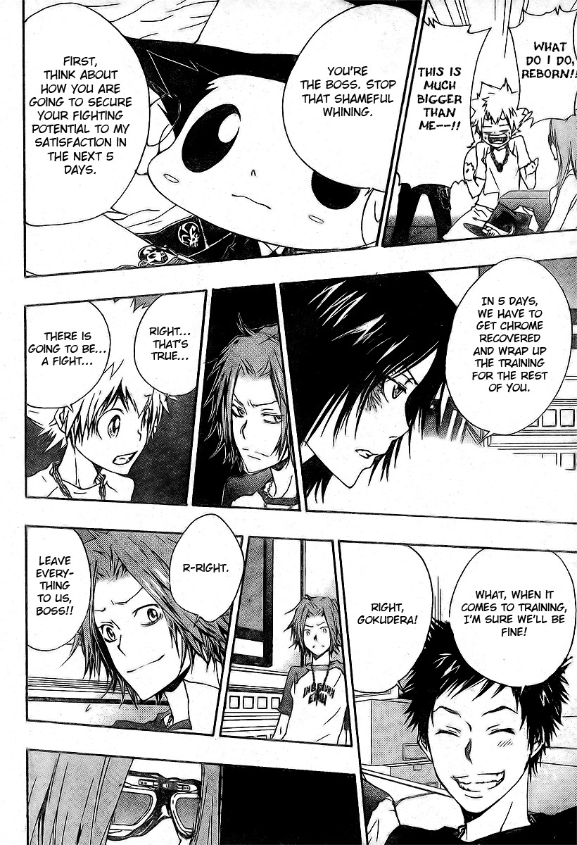 Kateikyoushi Hitman Reborn! Chapter 167 page 6 - Chapter 167: The Entrusted Decision