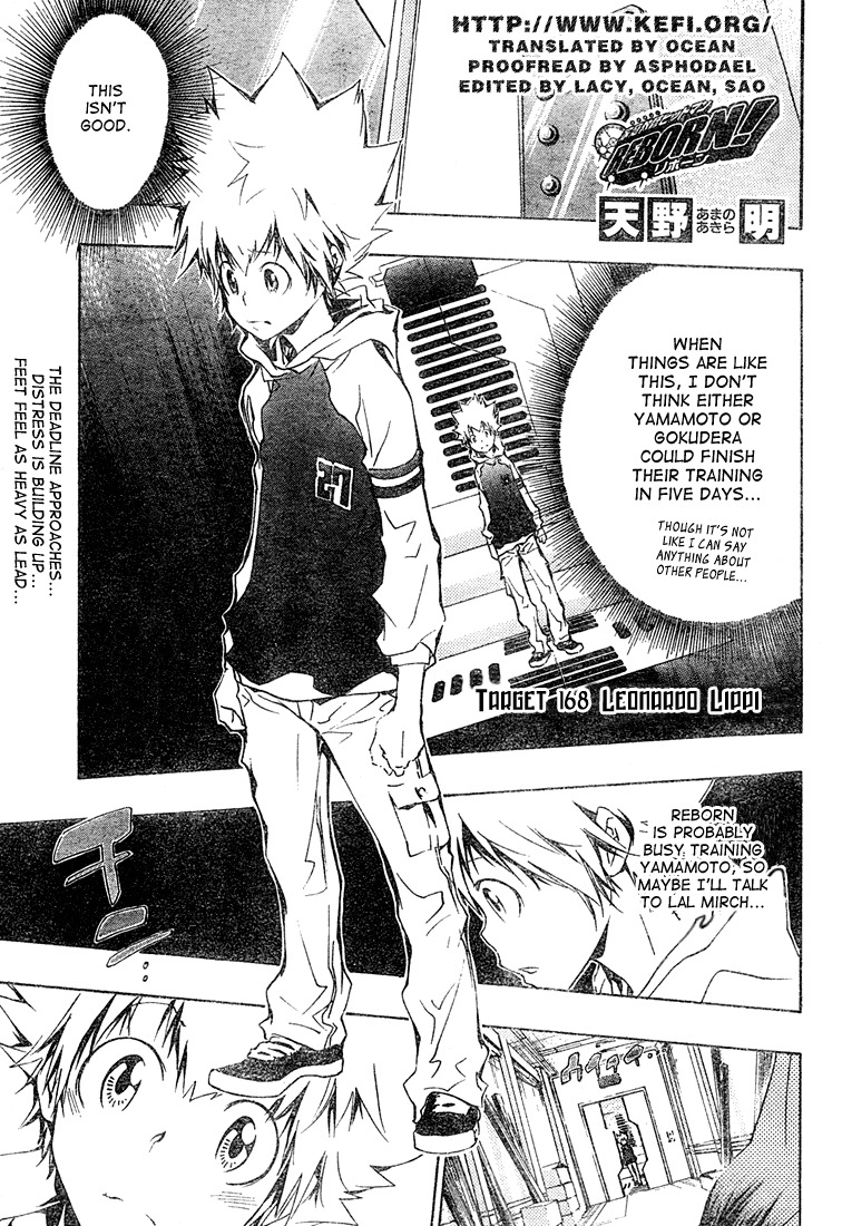 Kateikyoushi Hitman Reborn! Chapter 168 page 2 - Chapter 168: Leonardo Lippi