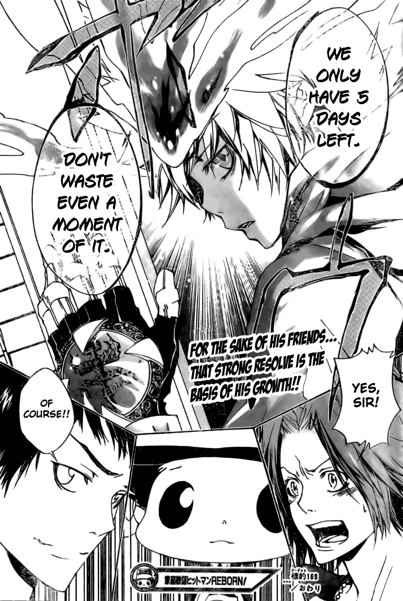 Kateikyoushi Hitman Reborn! Chapter 169 page 17 - Chapter 169: Rokudou Mukuro vs. Byakuran