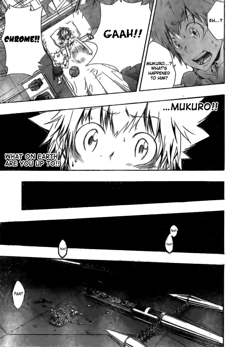 Kateikyoushi Hitman Reborn! Chapter 169 page 3 - Chapter 169: Rokudou Mukuro vs. Byakuran