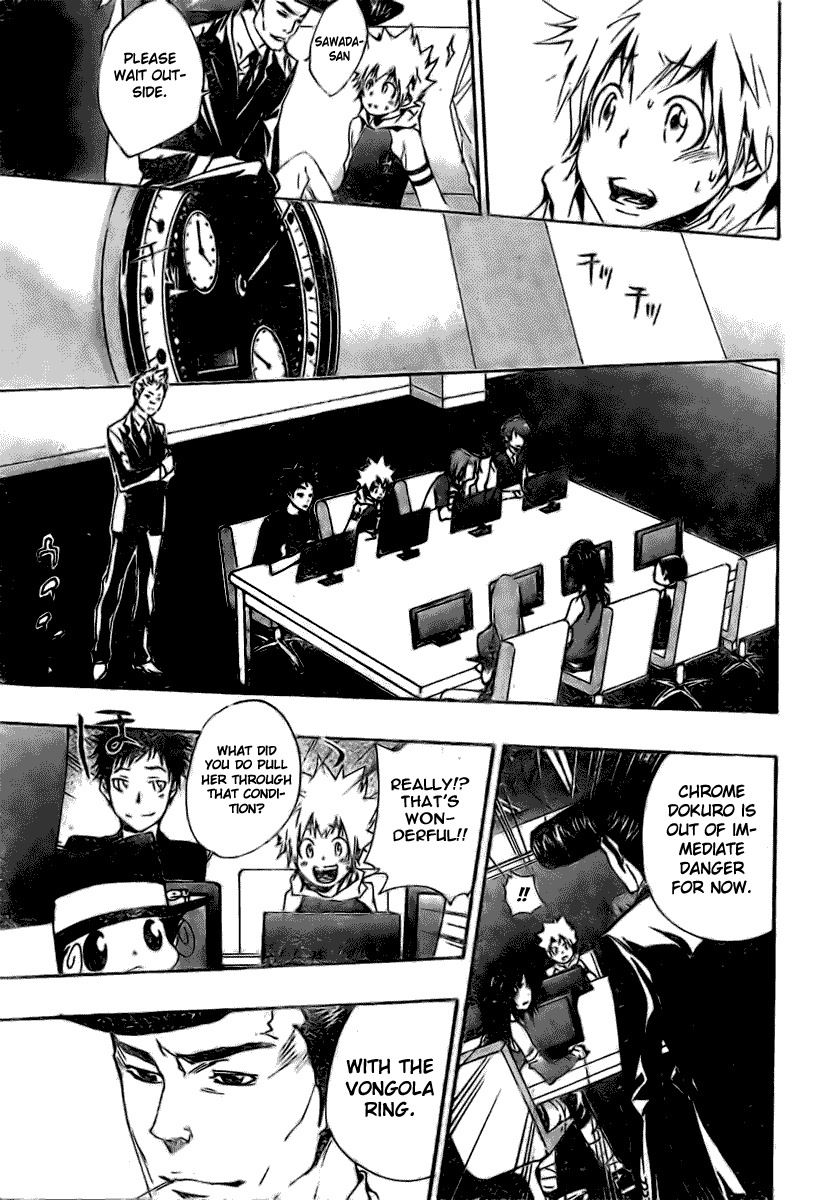 Kateikyoushi Hitman Reborn! Chapter 169 page 9 - Chapter 169: Rokudou Mukuro vs. Byakuran