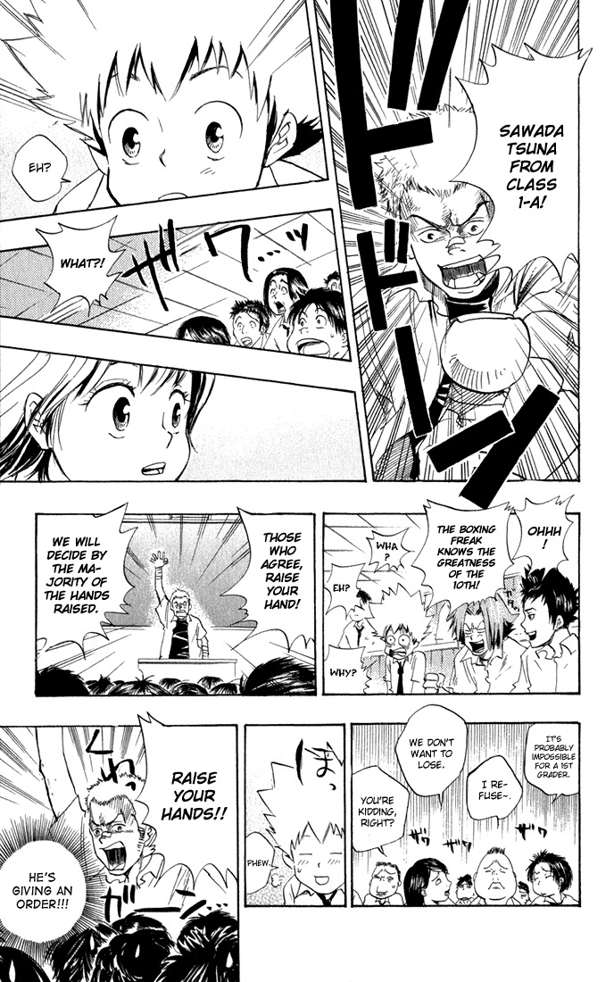 Kateikyoushi Hitman Reborn! Chapter 17 page 11 - Chapter 17: Pole Knocking (1)