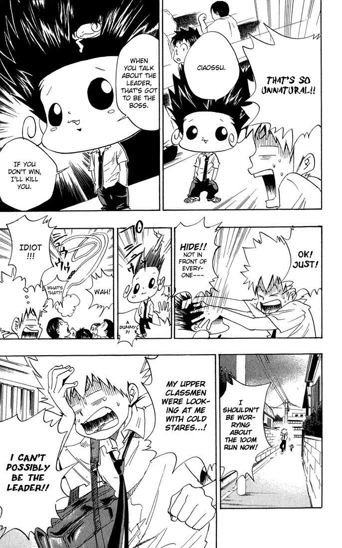 Kateikyoushi Hitman Reborn! Chapter 17 page 13 - Chapter 17: Pole Knocking (1)