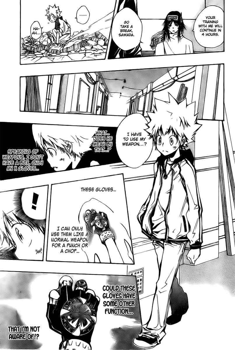 Kateikyoushi Hitman Reborn! Chapter 170 page 7 - Chapter 170: Weapon