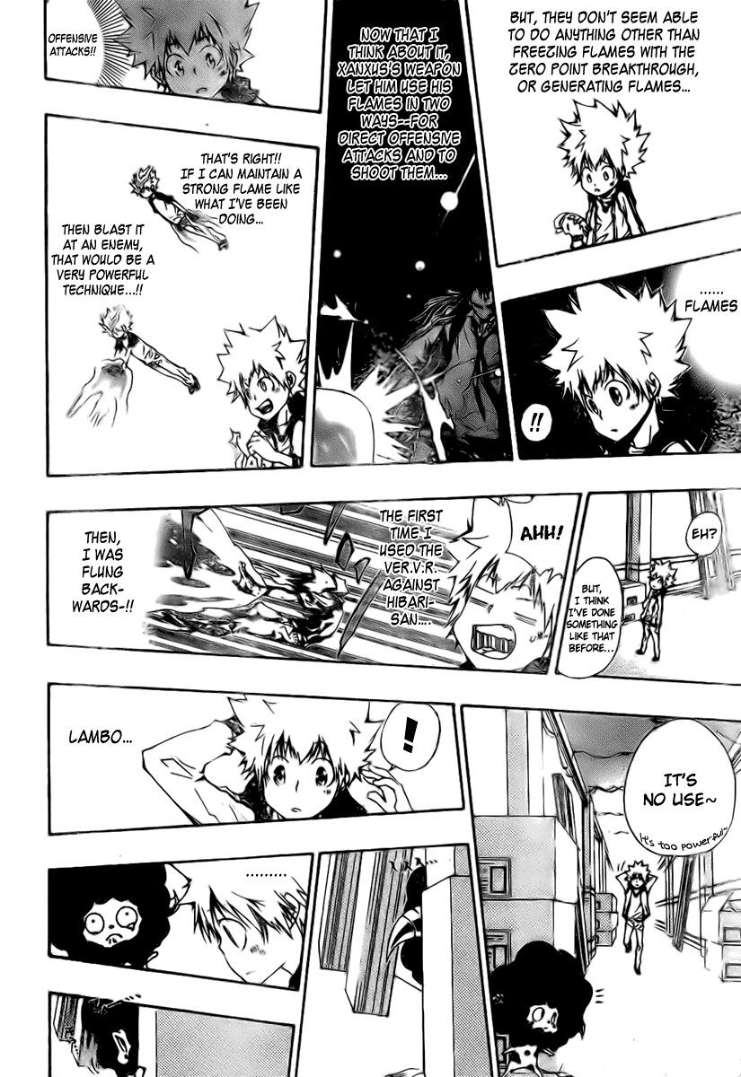 Kateikyoushi Hitman Reborn! Chapter 170 page 8 - Chapter 170: Weapon