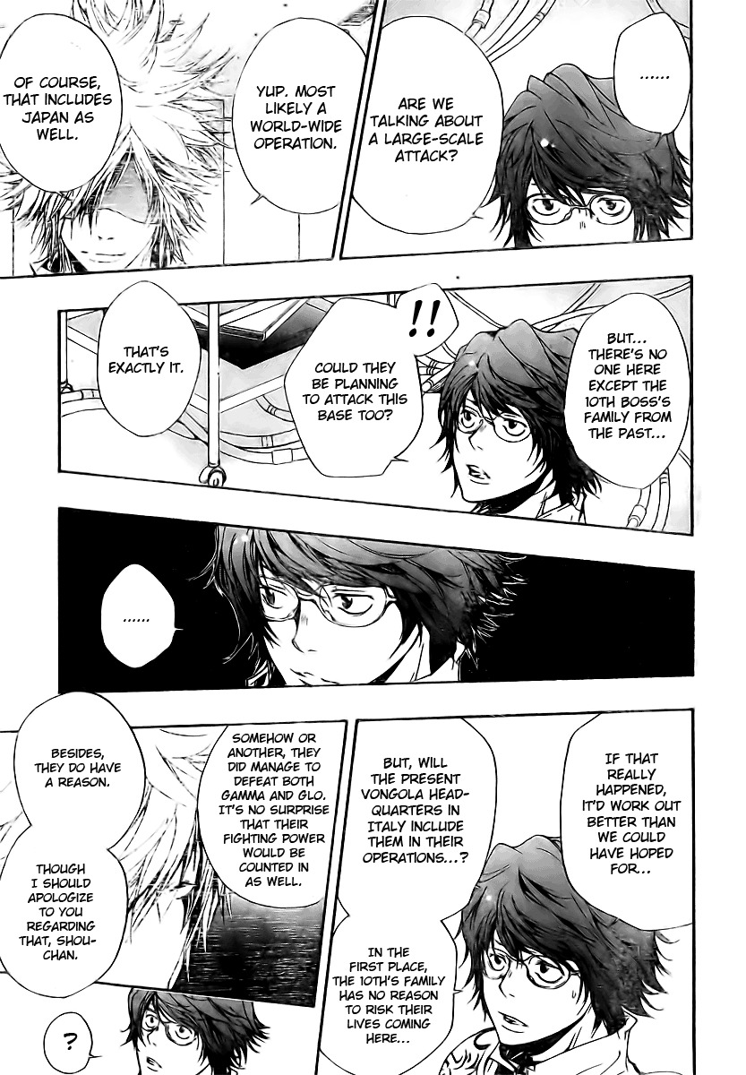 Kateikyoushi Hitman Reborn! Chapter 172 page 3 - Chapter 172: Threat