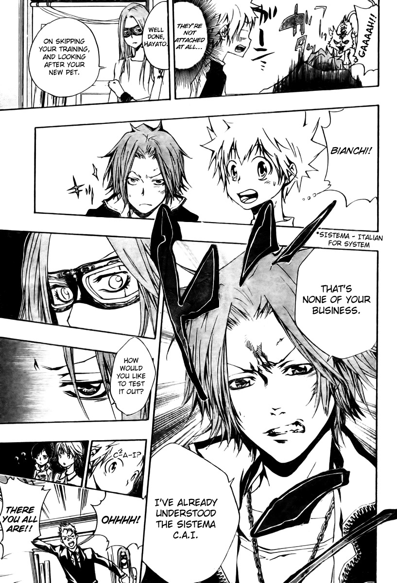 Kateikyoushi Hitman Reborn! Chapter 172 page 9 - Chapter 172: Threat