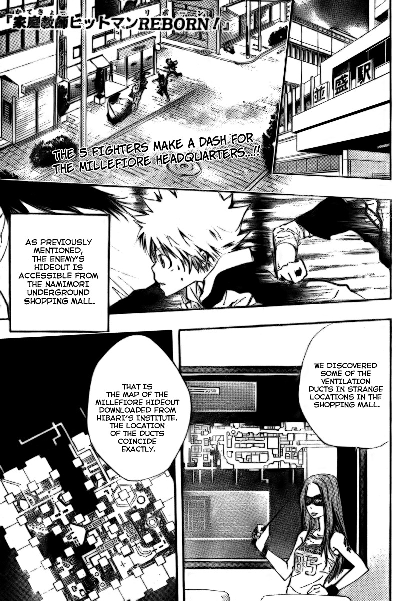 Kateikyoushi Hitman Reborn! Chapter 176 page 1 - Chapter 176: Raid