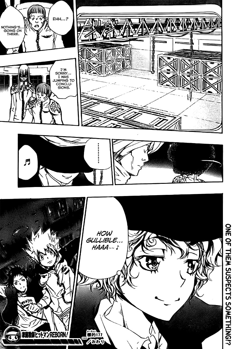 Kateikyoushi Hitman Reborn! Chapter 177 page 16 - Chapter 177: Sawada Tsunayoshi vs. Dendro Chilum