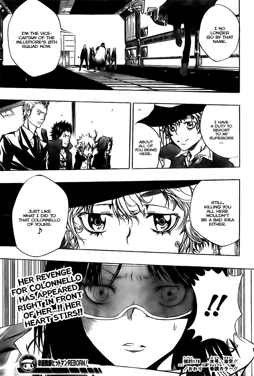 Kateikyoushi Hitman Reborn! Chapter 178 page 17 - Chapter 178: Fate