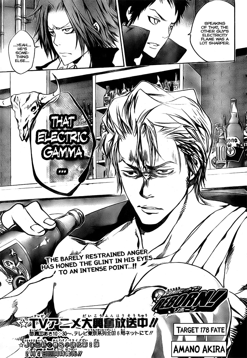Kateikyoushi Hitman Reborn! Chapter 178 page 5 - Chapter 178: Fate