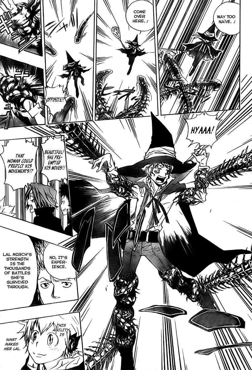 Kateikyoushi Hitman Reborn! Chapter 179 page 11 - Chapter 179: Lal Mirch vs. Ginger Bread