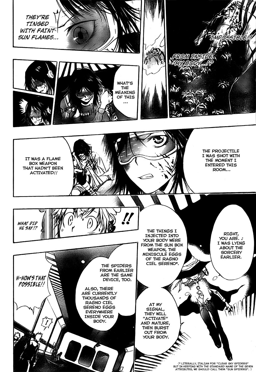Kateikyoushi Hitman Reborn! Chapter 179 page 14 - Chapter 179: Lal Mirch vs. Ginger Bread