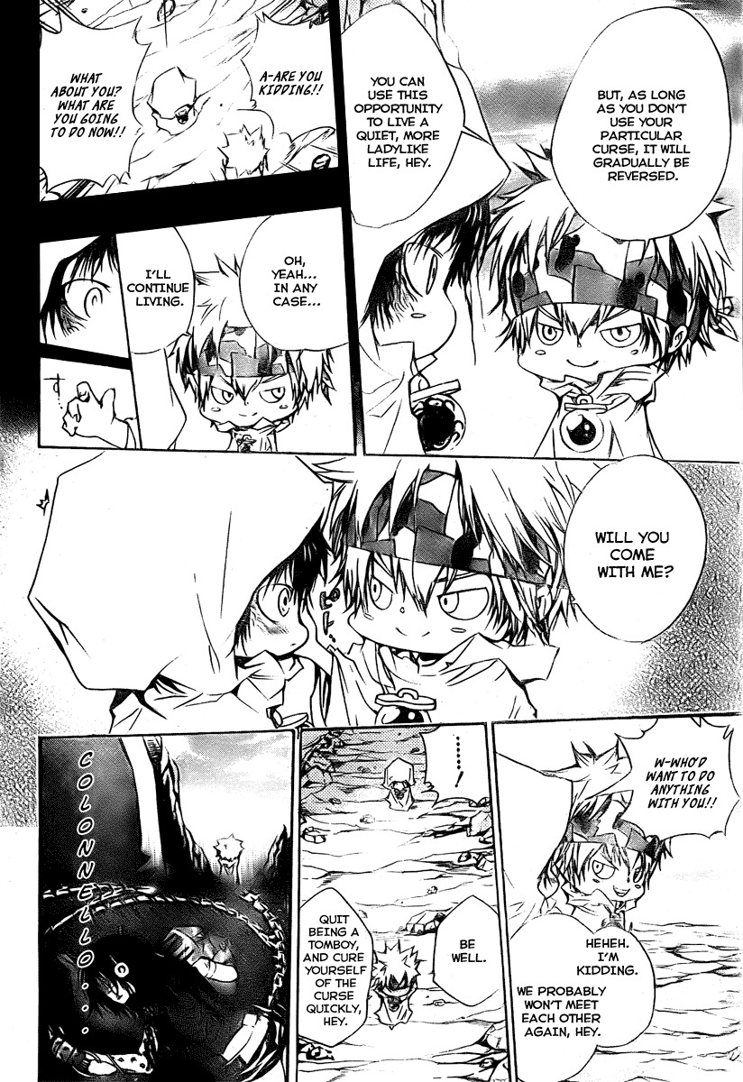 Kateikyoushi Hitman Reborn! Chapter 179 page 18 - Chapter 179: Lal Mirch vs. Ginger Bread