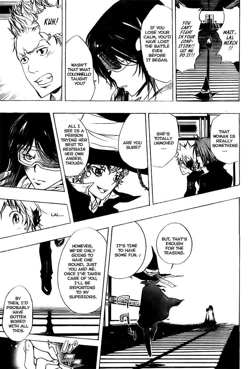 Kateikyoushi Hitman Reborn! Chapter 179 page 5 - Chapter 179: Lal Mirch vs. Ginger Bread