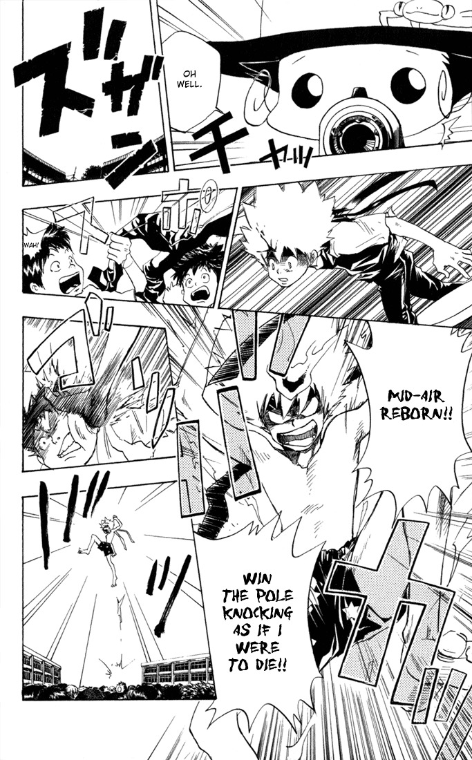 Kateikyoushi Hitman Reborn! Chapter 18 page 18 - Chapter 18: Pole Knocking (2)