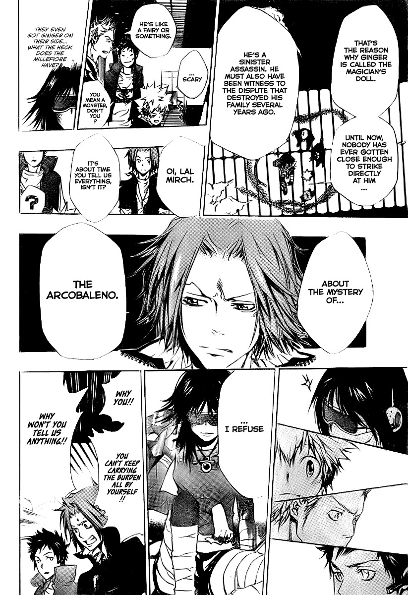 Kateikyoushi Hitman Reborn! Chapter 180 page 16 - Chapter 180: Regret