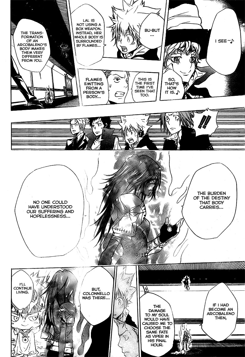 Kateikyoushi Hitman Reborn! Chapter 180 page 8 - Chapter 180: Regret
