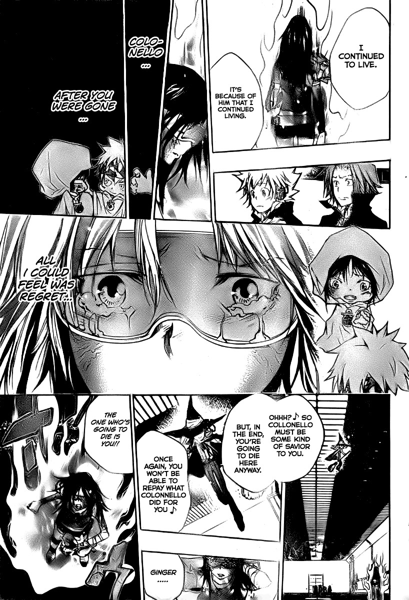 Kateikyoushi Hitman Reborn! Chapter 180 page 9 - Chapter 180: Regret