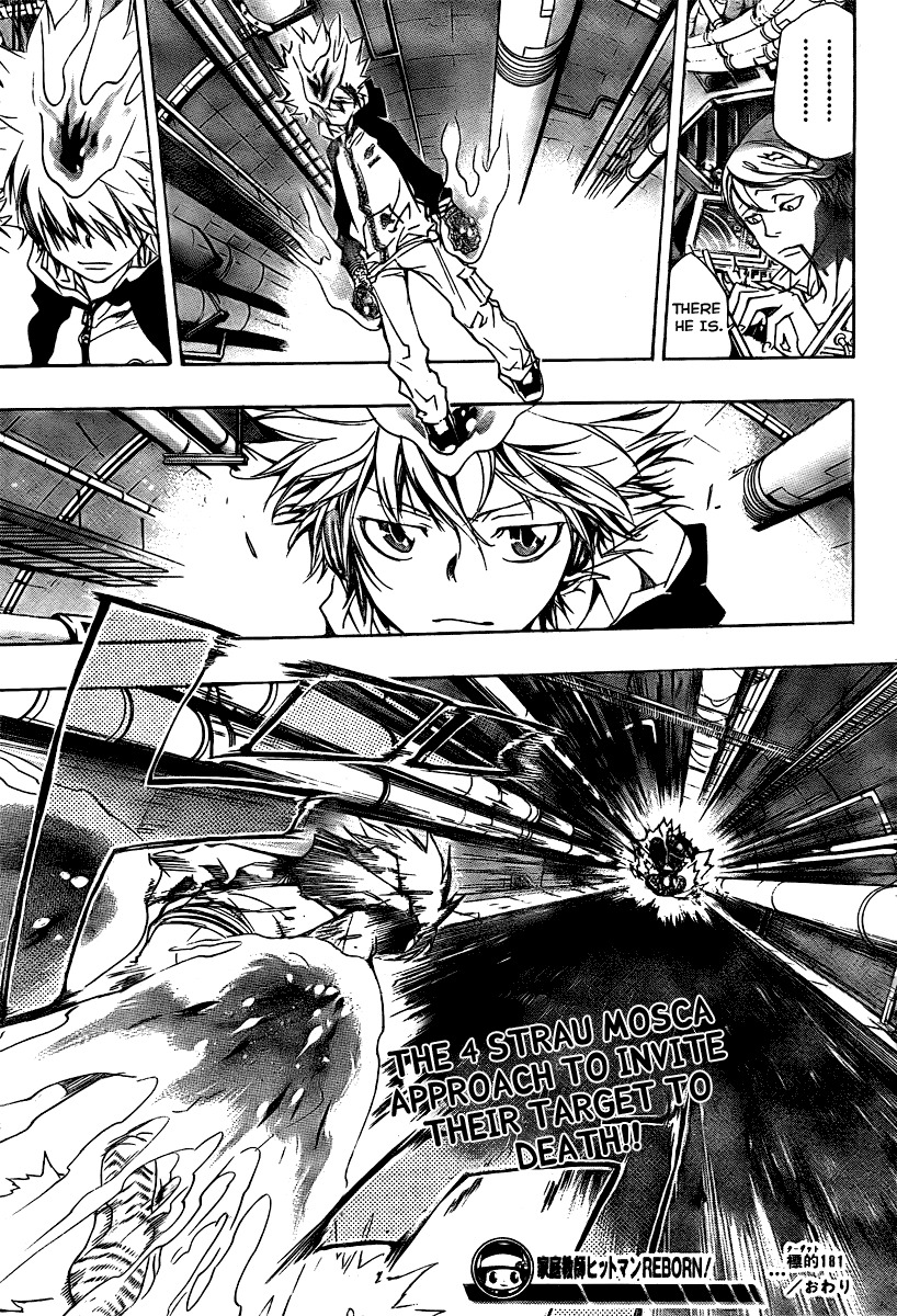 Kateikyoushi Hitman Reborn! Chapter 181 page 17 - Chapter 181: Decoy