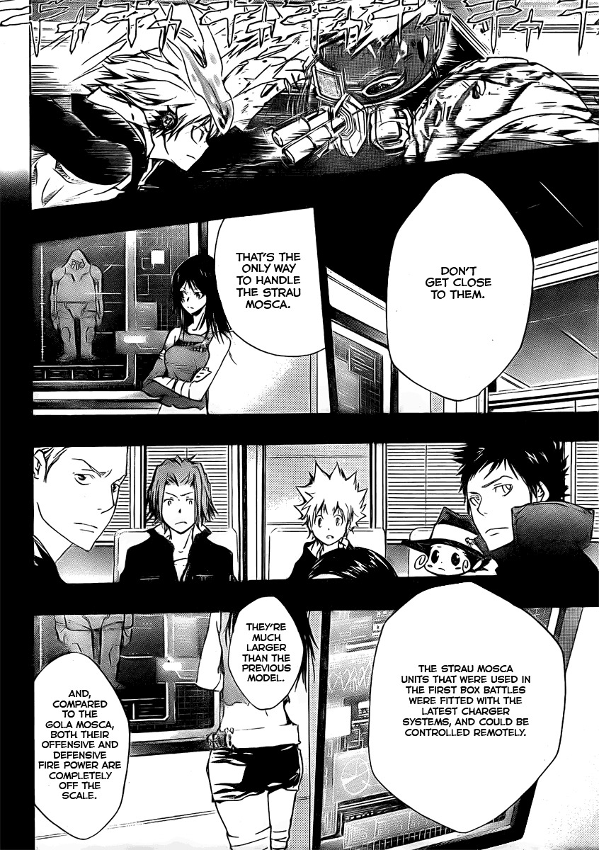Kateikyoushi Hitman Reborn! Chapter 182 page 3 - Chapter 182: Sawada Tsunayoshi vs. Strau Moscas