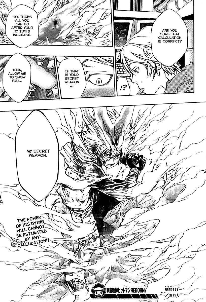 Kateikyoushi Hitman Reborn! Chapter 183 page 17 - Chapter 183: King