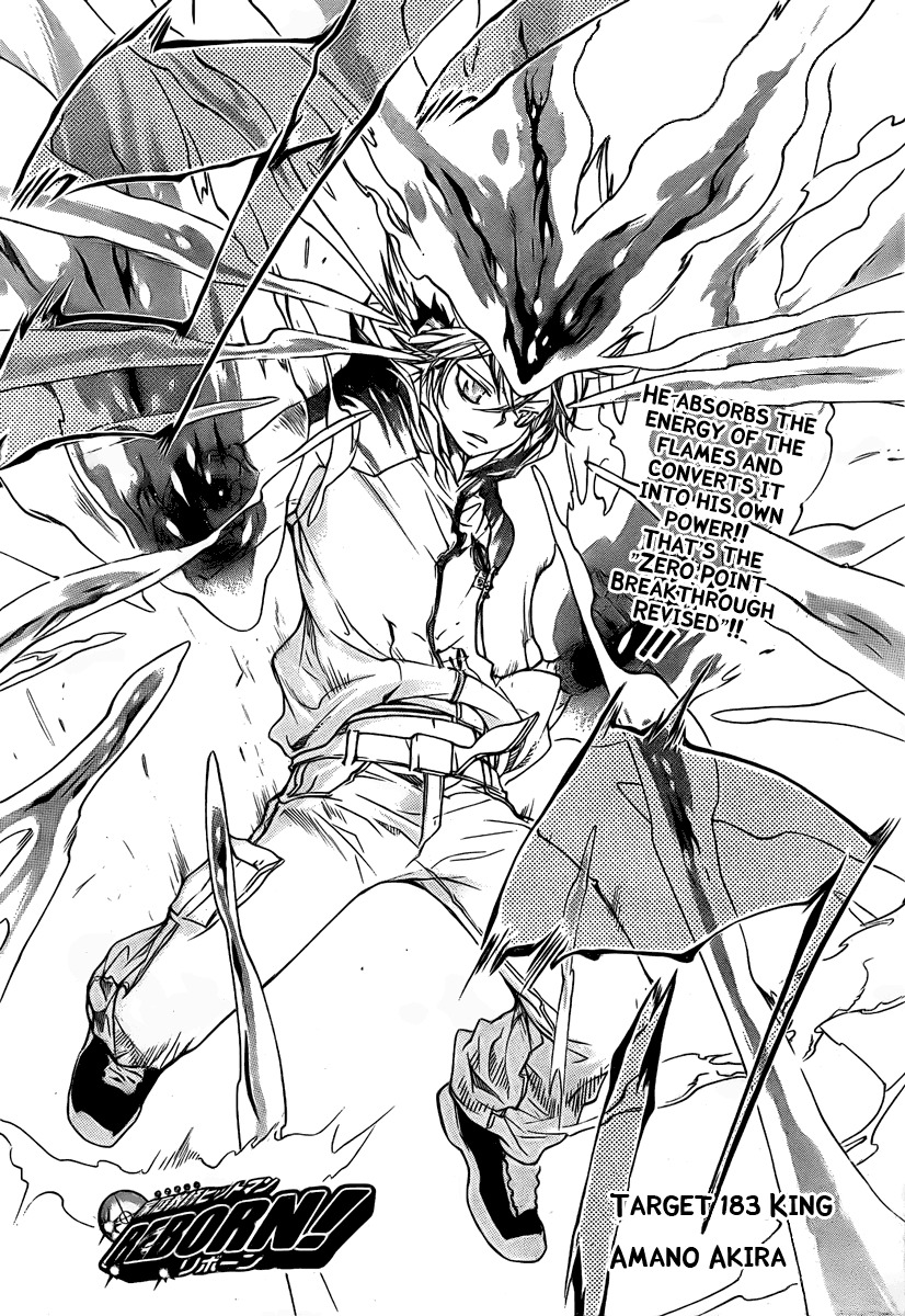Kateikyoushi Hitman Reborn! Chapter 183 page 2 - Chapter 183: King