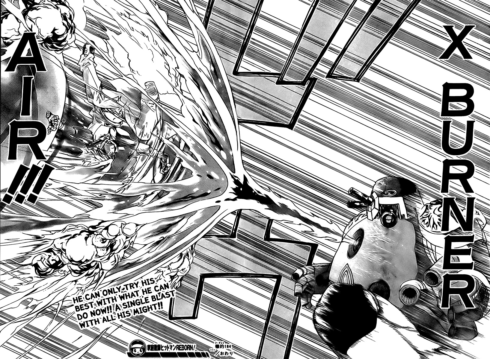 Kateikyoushi Hitman Reborn! Chapter 184 page 16 - Chapter 184: Flight