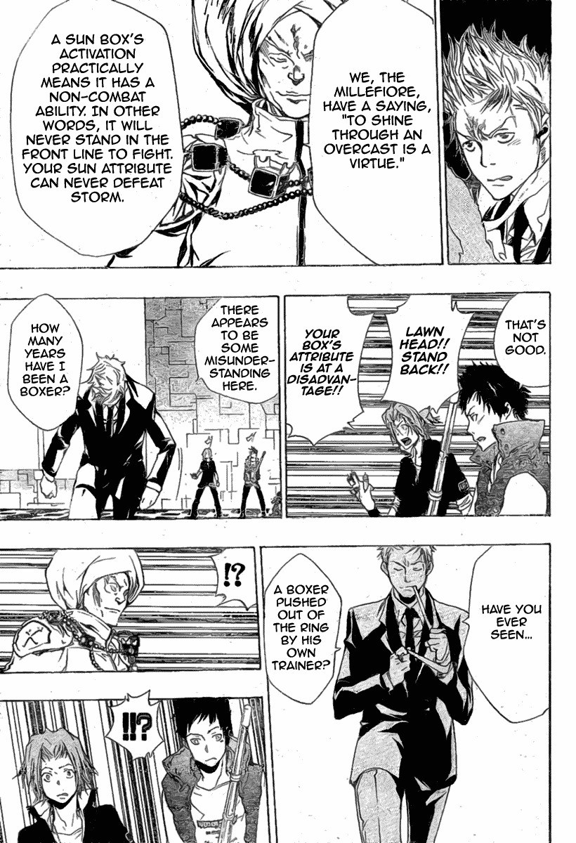 Kateikyoushi Hitman Reborn! Chapter 186 page 20 - Chapter 186: Vs. Baishana