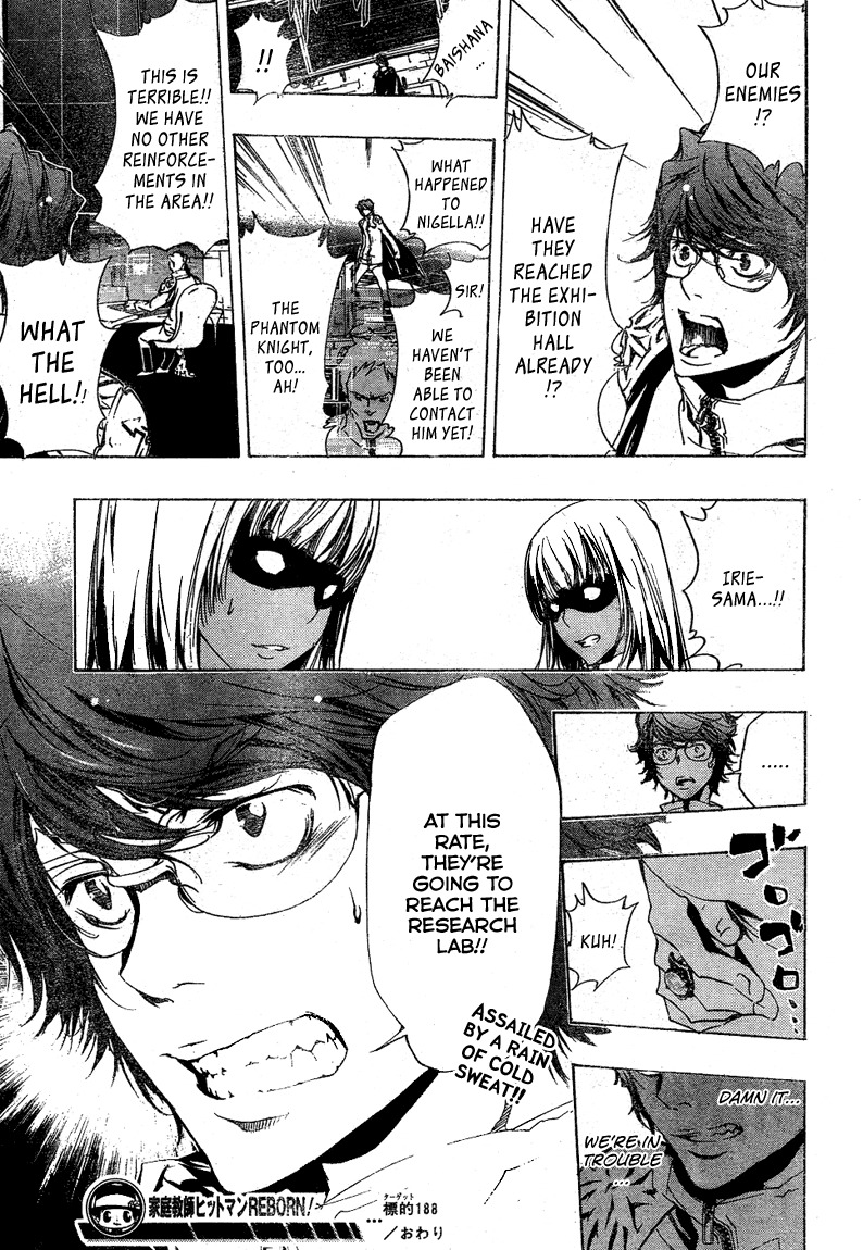 Kateikyoushi Hitman Reborn! Chapter 188 page 16 - Chapter 188: Sasagawa Ryouhei vs. Baishana