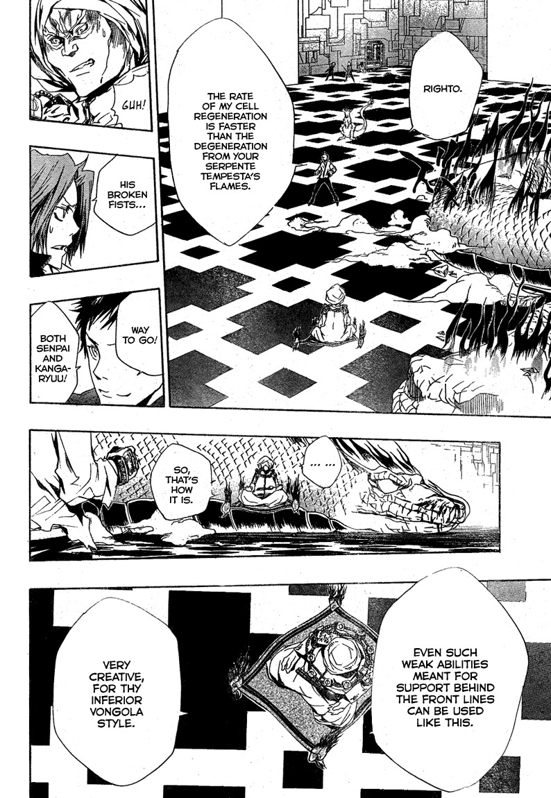 Kateikyoushi Hitman Reborn! Chapter 188 page 4 - Chapter 188: Sasagawa Ryouhei vs. Baishana