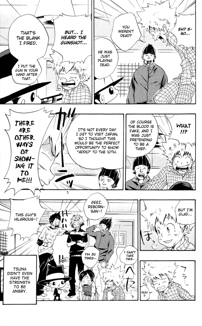 Kateikyoushi Hitman Reborn! Chapter 19 page 21 - Chapter 19: First Time Killing