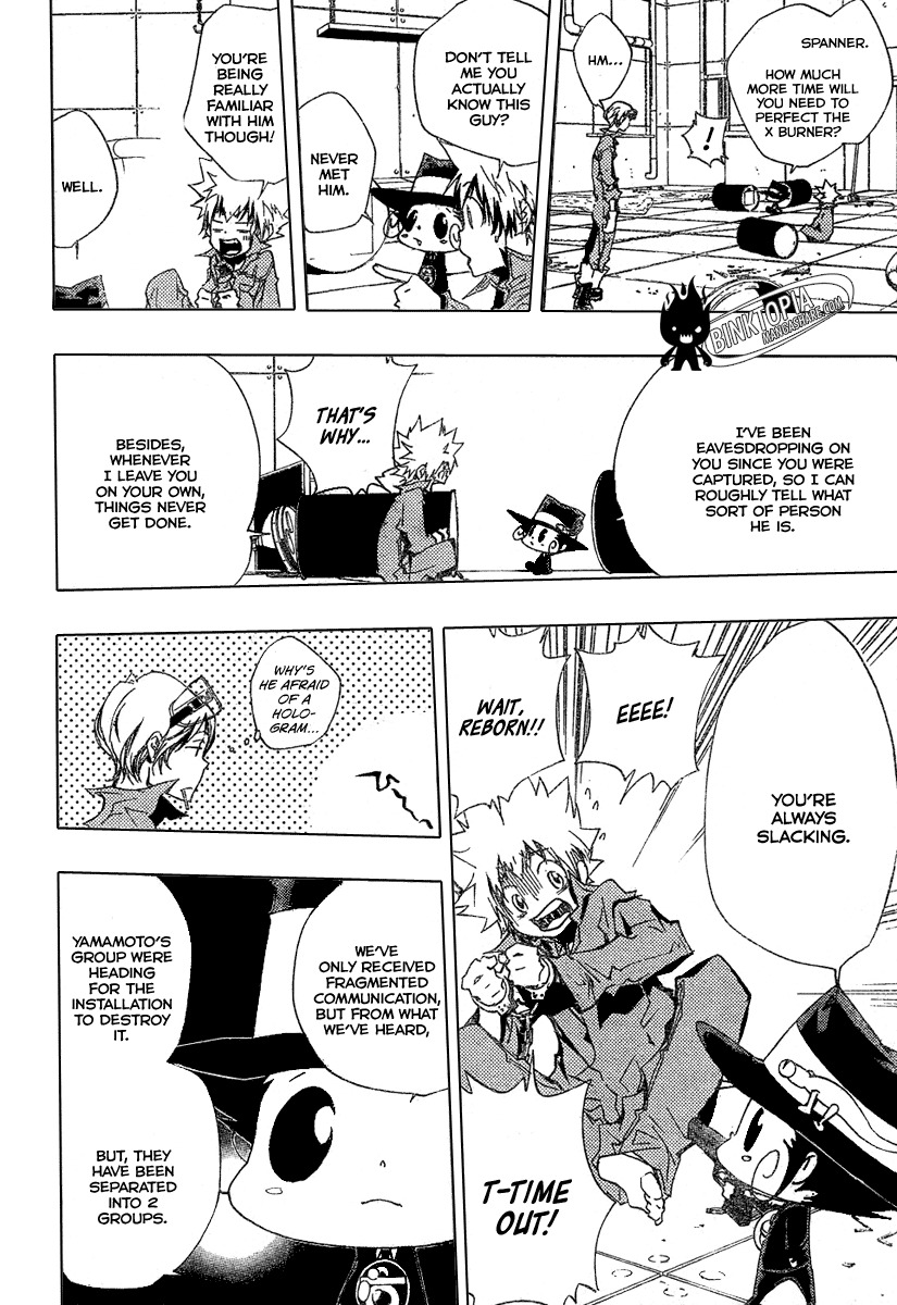 Kateikyoushi Hitman Reborn! Chapter 191 page 4 - Chapter 191: Sasagawa Ryohei vs. Gamma