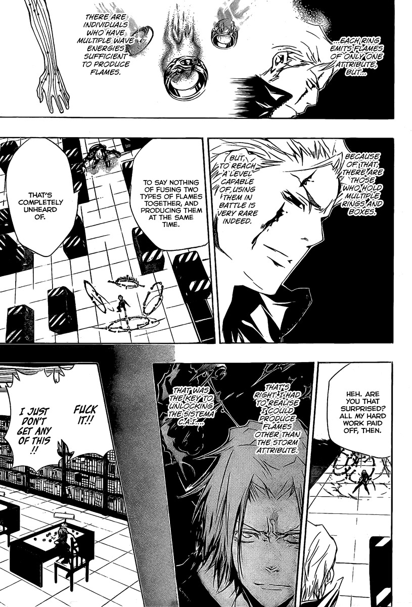 Kateikyoushi Hitman Reborn! Chapter 192 page 11 - Chapter 192: Sistema C.A.I.