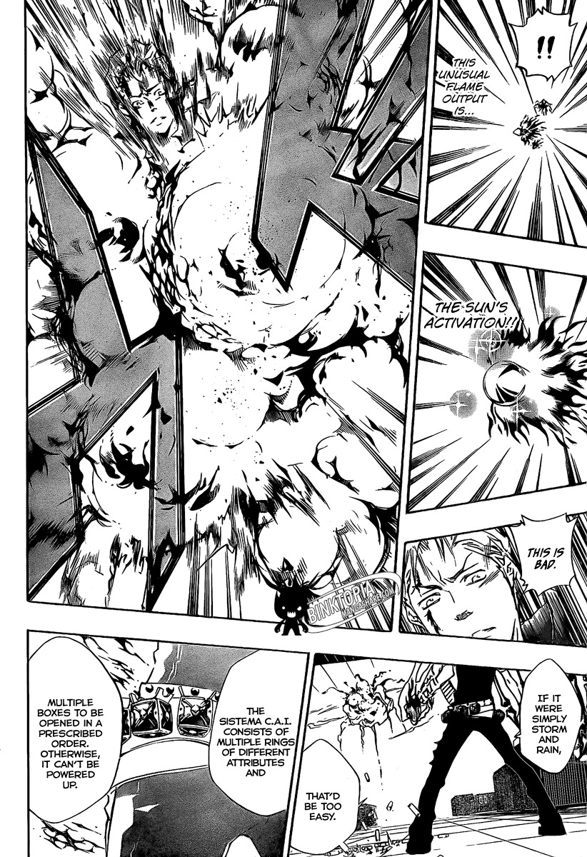Kateikyoushi Hitman Reborn! Chapter 192 page 16 - Chapter 192: Sistema C.A.I.