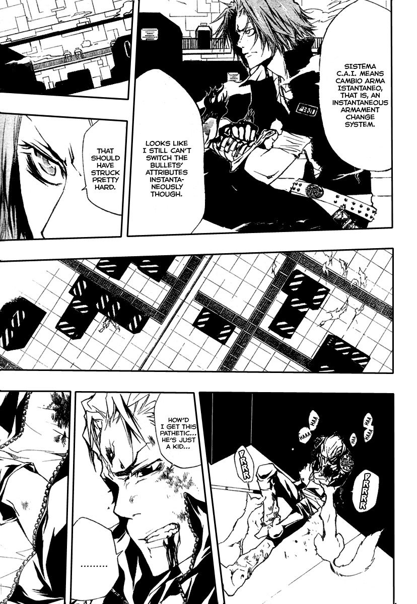 Kateikyoushi Hitman Reborn! Chapter 193 page 11 - Chapter 193: Gokudera Hayato vs. Gamma